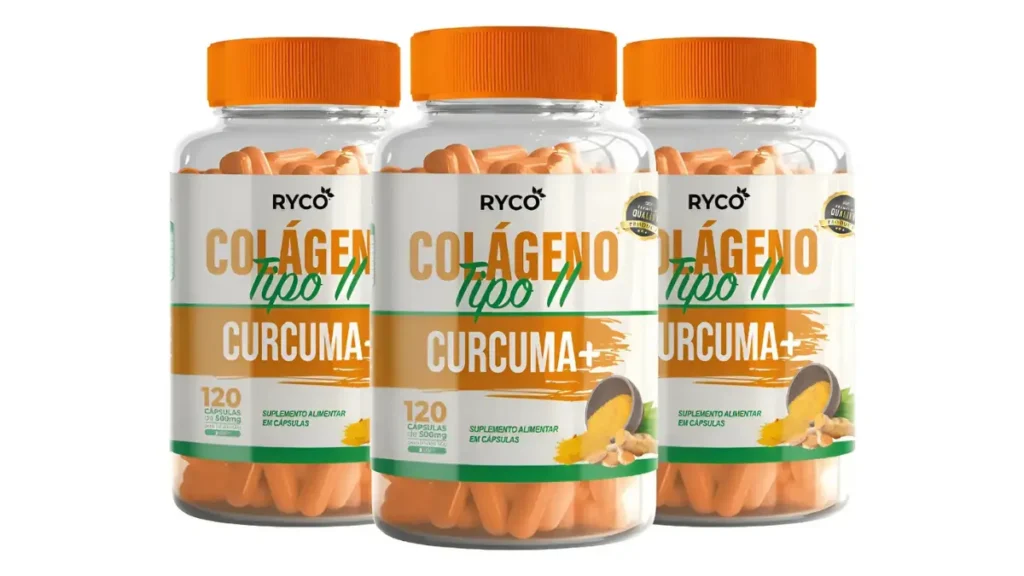 Colágeno Tipo 2 + Cúrcuma: Benefícios, Como Funciona e Vale a Pena? 2 Colágeno Tipo 2 + Cúrcuma