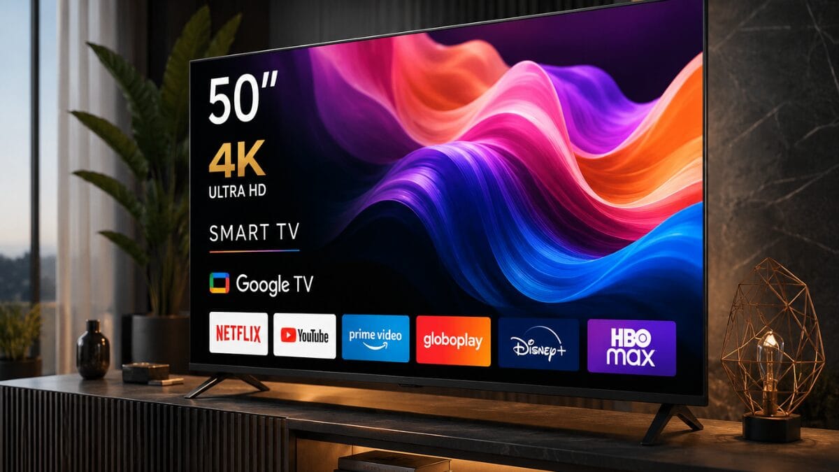 Melhores Smart TV 50” em 2026