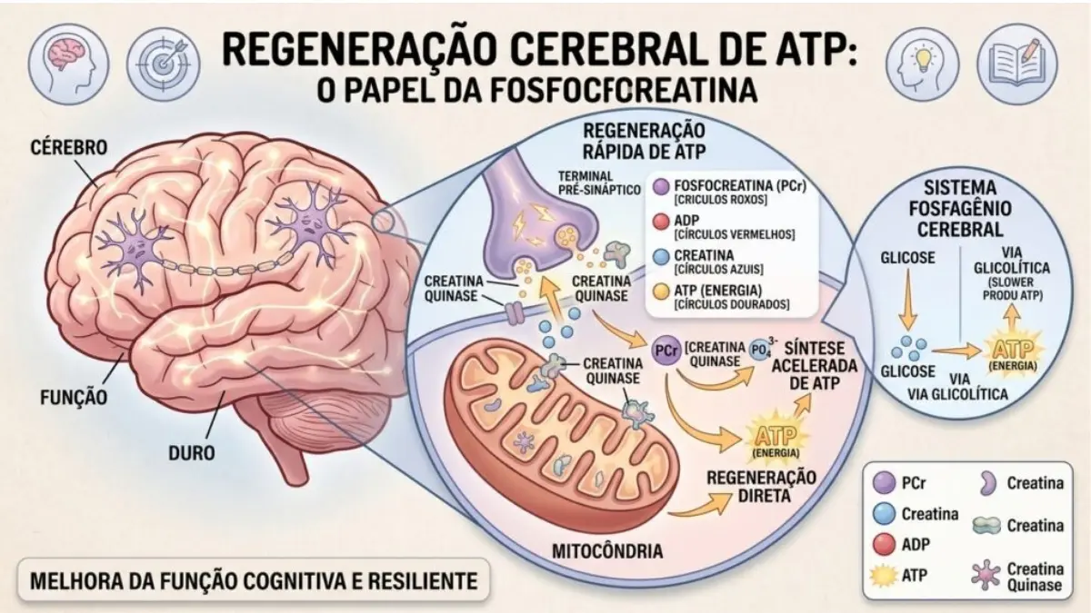 creatina melhora a atividade cerebral